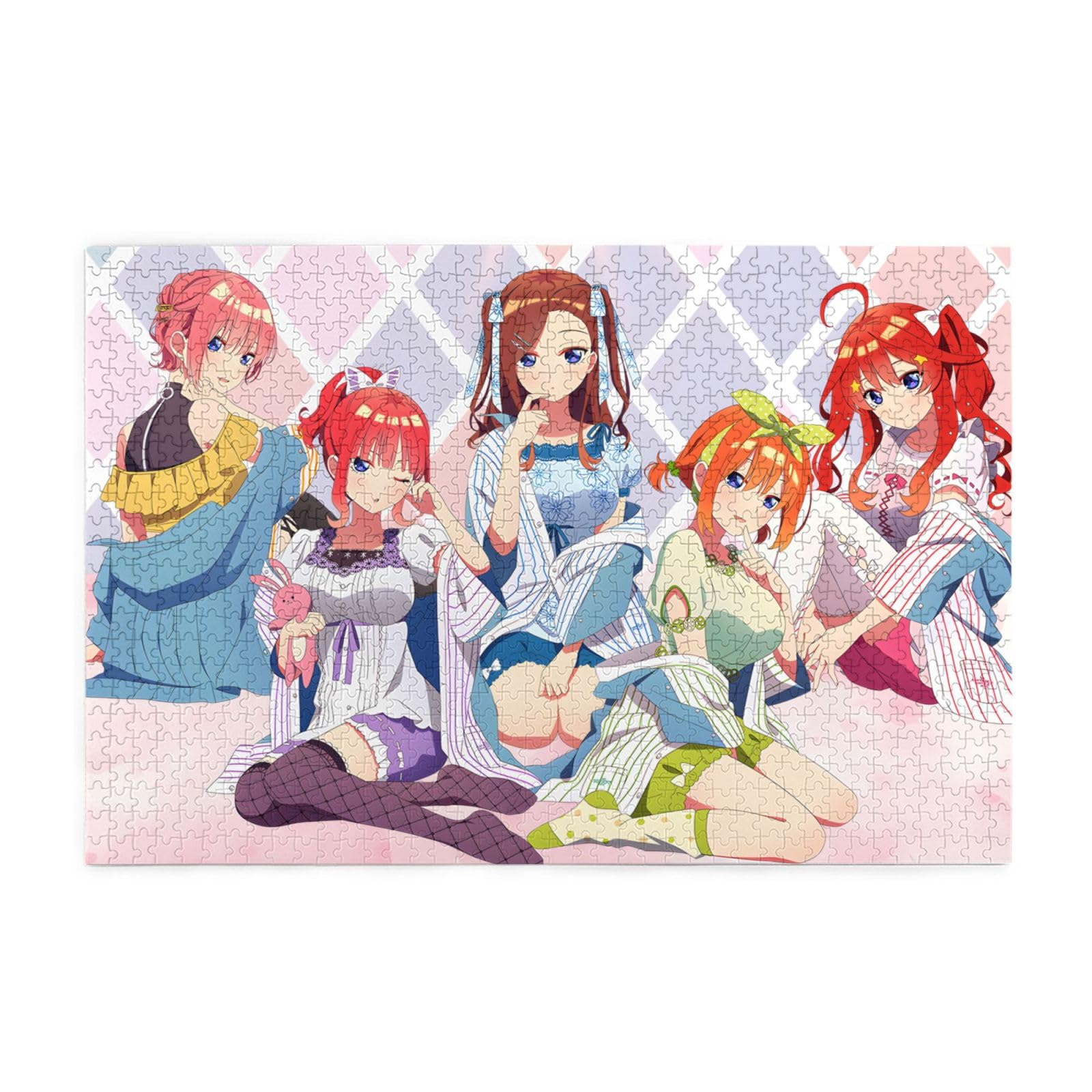 Amazon.co.jp: パズル 1000ピース 五等分の花嫁 木製 ジグソーパズル